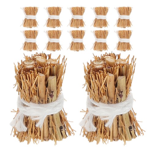 Pcs small real looking hay - pcs,