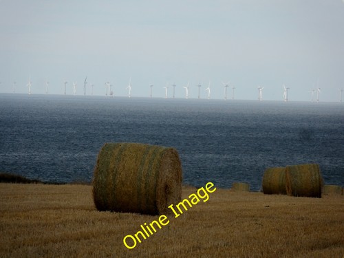 Photo 6x4 bale hay - 6x4, wind