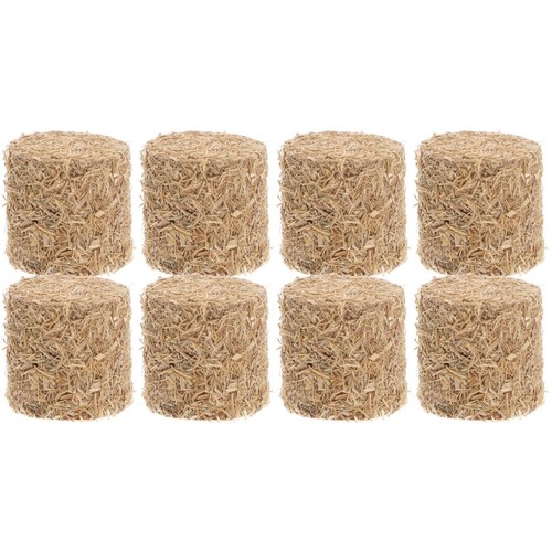 Count faux mini hay small - 2,