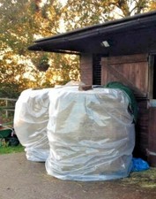 HAY 5FT STRAW BIG ROUND BALE